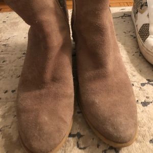 Hinge Tan Booties